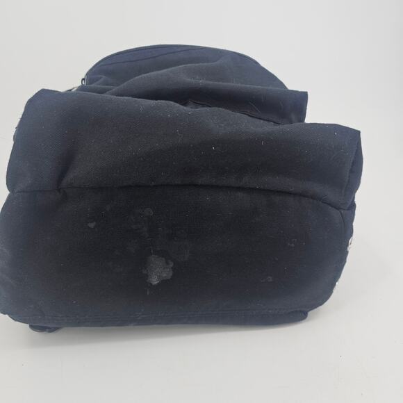 Victoria's Secret PINK Marl Campus Backpack Black Silver Grommet - Picture 7 of 10